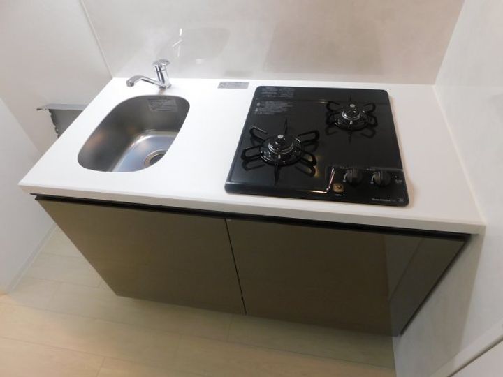 Dimus新大阪のキッチン