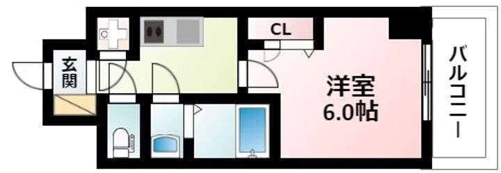 Dimus新大阪の間取り