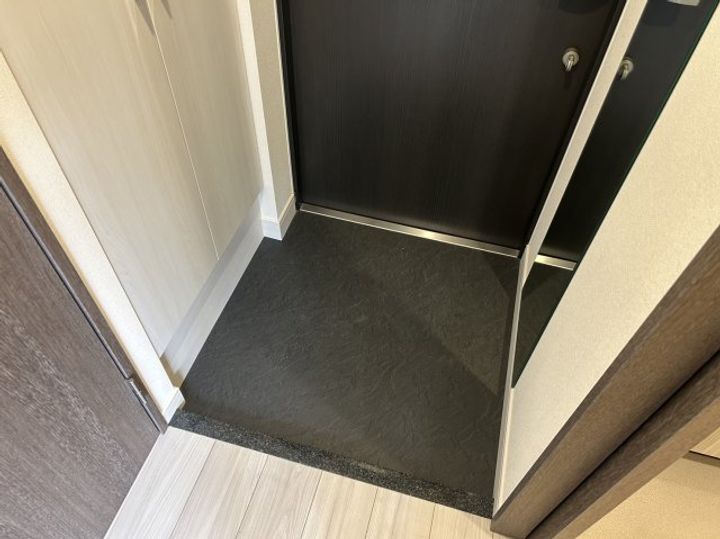 プレサンス東三国エンブレイスの玄関