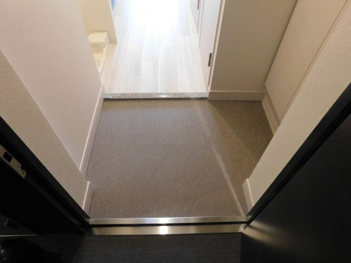 プレサンスブルーム東三国の玄関