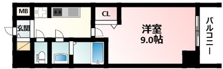PHOENIX新大阪の間取り