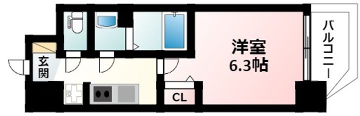 プレサンスブルーム東三国の間取り
