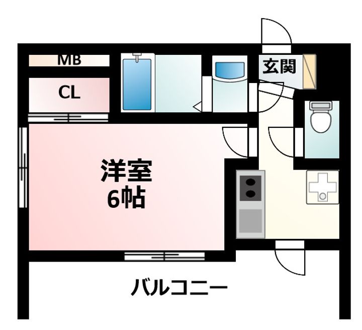 セレニテ新大阪カルムの間取り