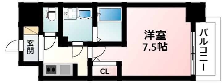 コンフォリア・リヴ新大阪WESTの間取り