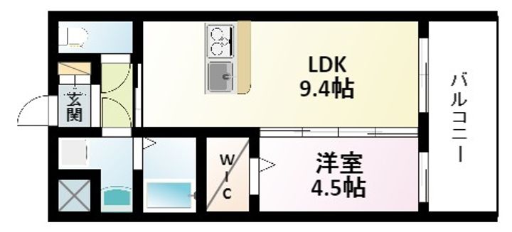 第22関根マンションの間取り