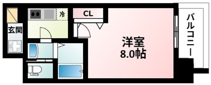 エスリード新大阪コンフォールⅠ番館の間取り