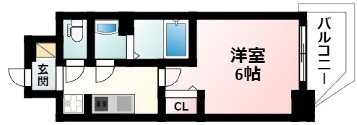 プレサンスブルーム東三国の間取り