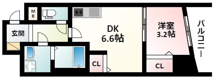 YOU'S八番館の間取り