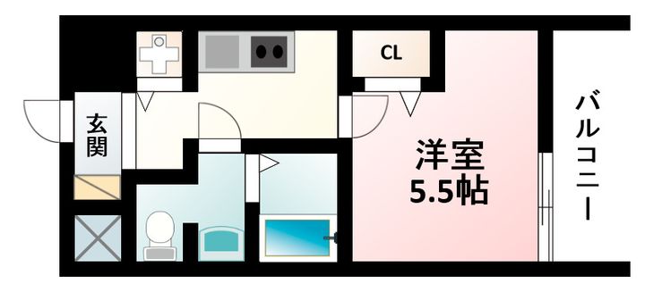 アドバンス新大阪Ⅴの間取り