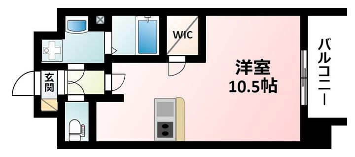 プレサンス新大阪クロステージの間取り