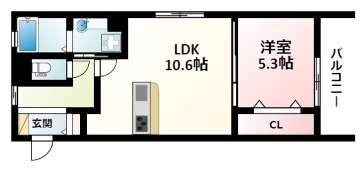 シャルムCの間取り