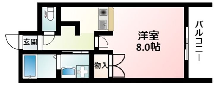 NLC新大阪の間取り