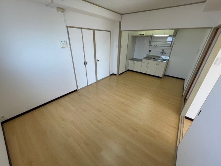 マンションにぎわいの居間