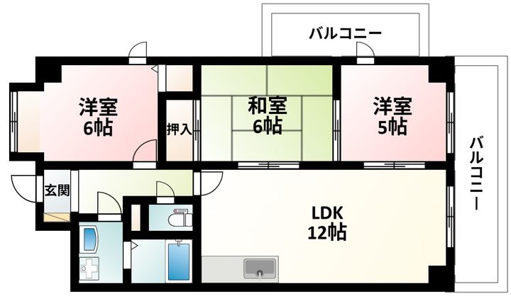 イントラーダ’97の間取り