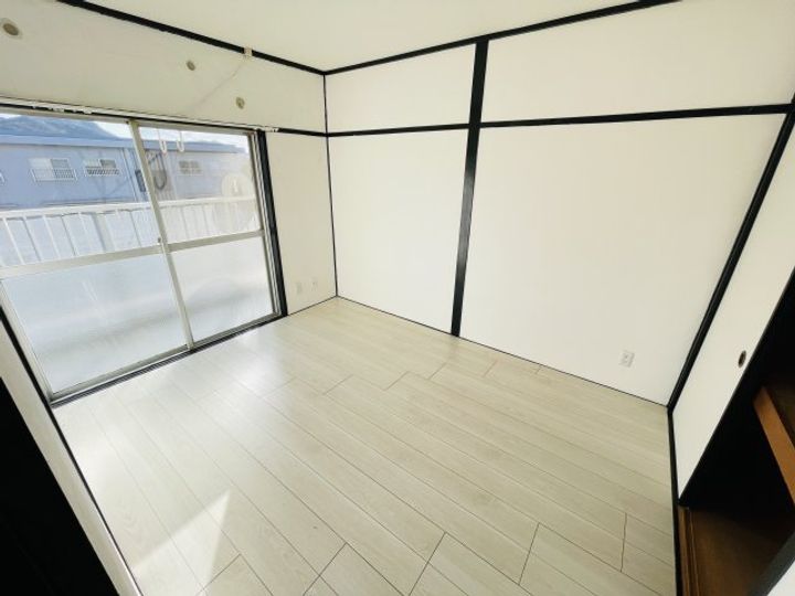 焼山第三マンションの居間