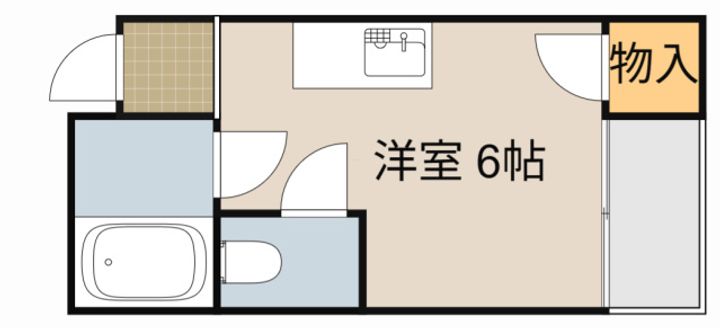 門真プリンスマンション101の間取り