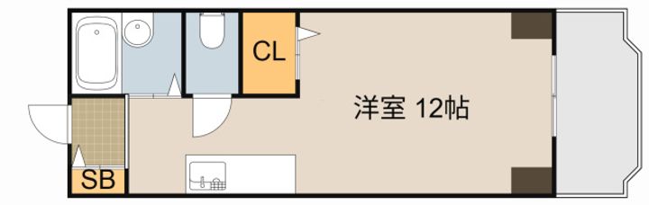 門真グランドハイツ311の間取り