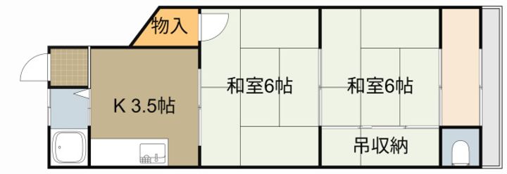 サンライズ栄の間取り