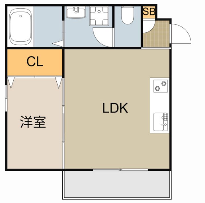 GMヒルズ藤田町の間取り