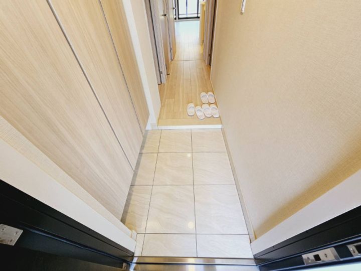 パークホームズLaLa門真の玄関