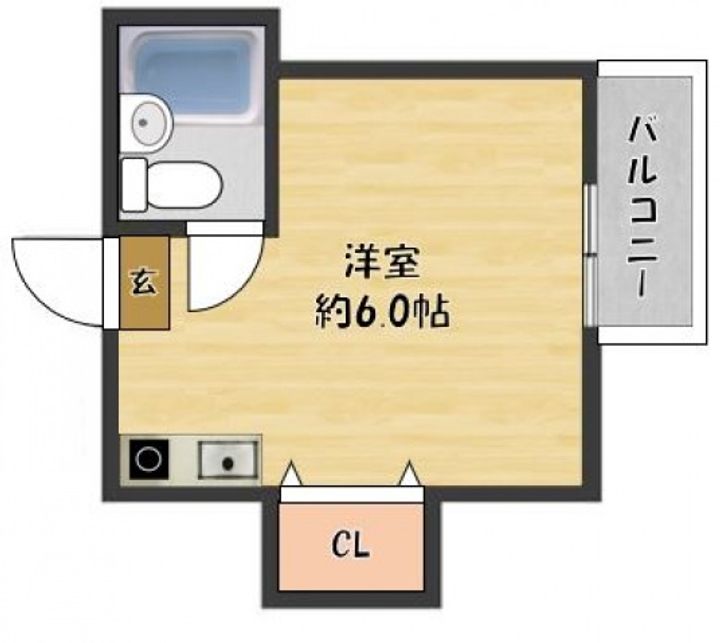 ハイツLの間取り