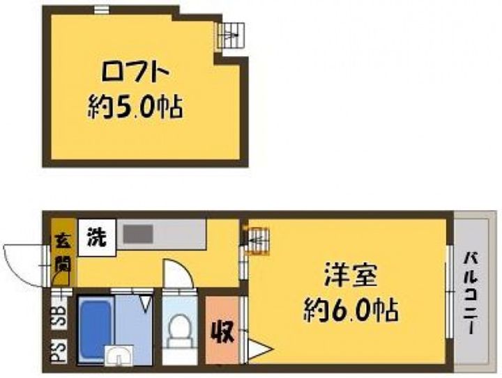 キリンハイツ信和の間取り