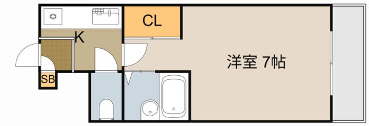 プレアール香里園駅前の間取り