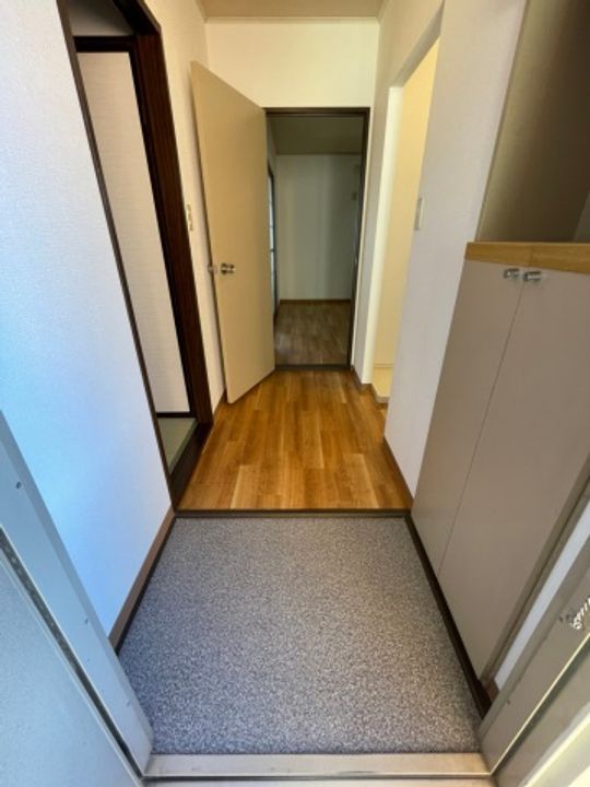 メゾン舞C棟202の玄関