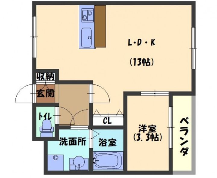 GLANZ HAUSの間取り