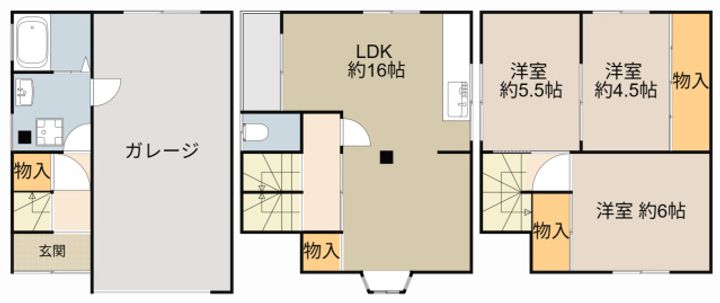 大阪府枚方市藤田町(一戸建)の賃貸物件Zの間取り