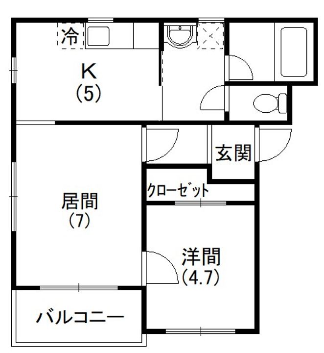 コンフォードIIIの間取り