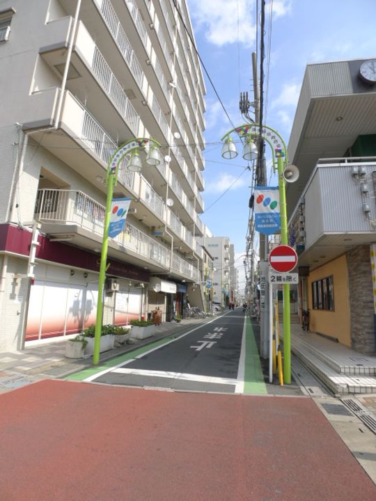 埼玉県越谷市蒲生旭町の賃貸アパートの外観