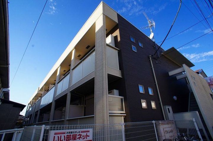 埼玉県越谷市赤山町3丁目の賃貸アパートの外観