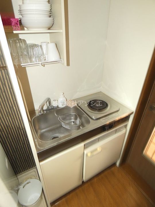 プラザカハラのキッチン