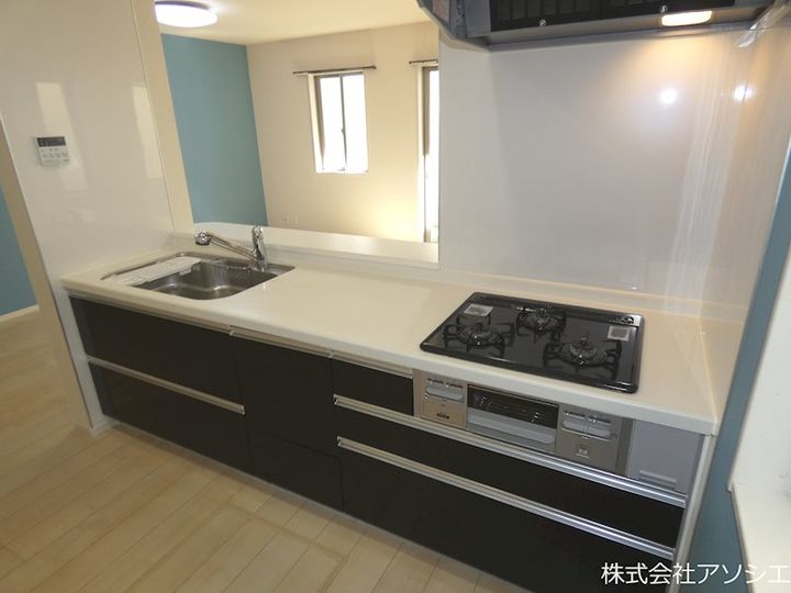 埼玉県越谷市大沢4丁目(一戸建)の賃貸物件のキッチン