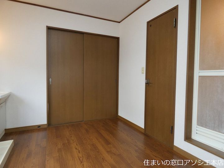 都コーポの居間