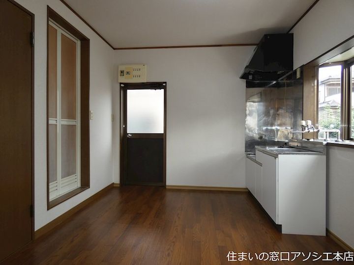都コーポの居間