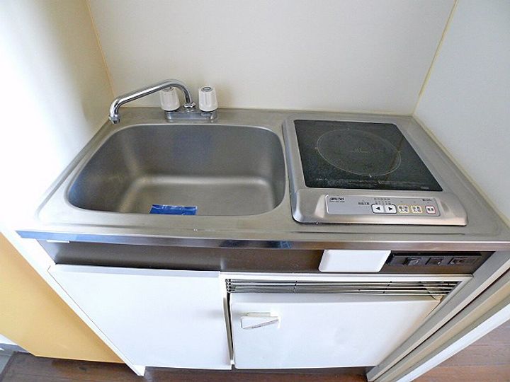 シャルマン蒲生Bのキッチン