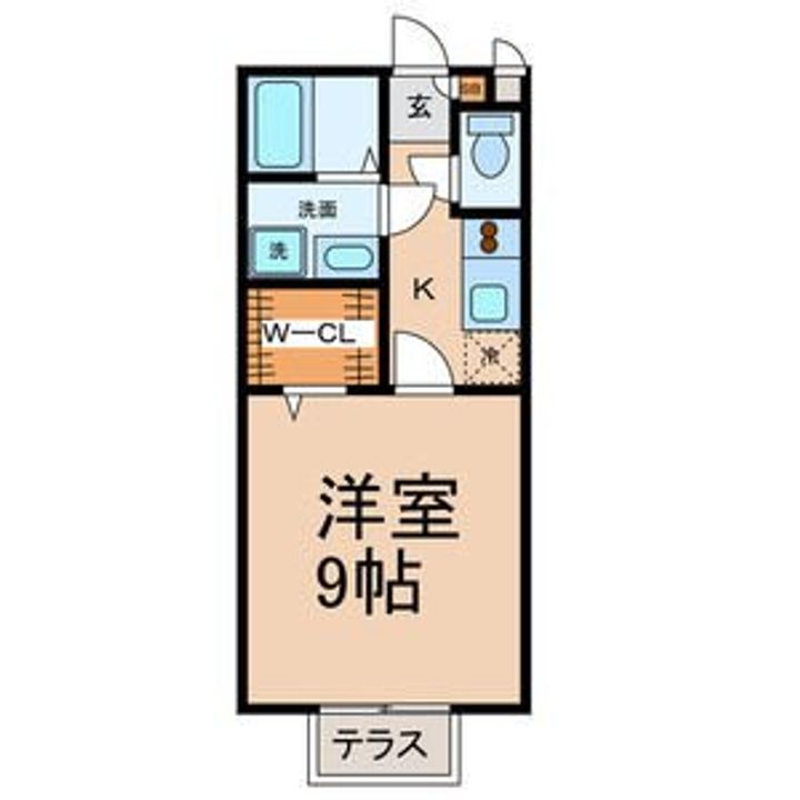 ソレイユの間取り