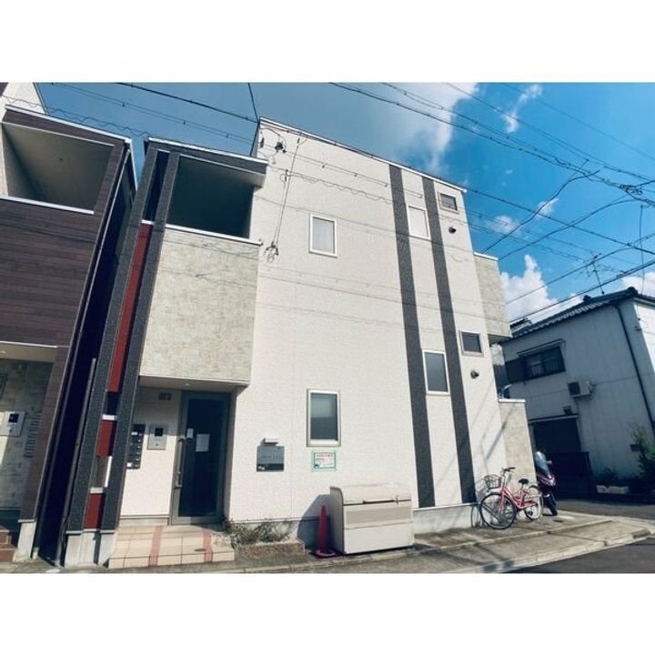 愛知県名古屋市北区東水切町2丁目の賃貸アパートの外観