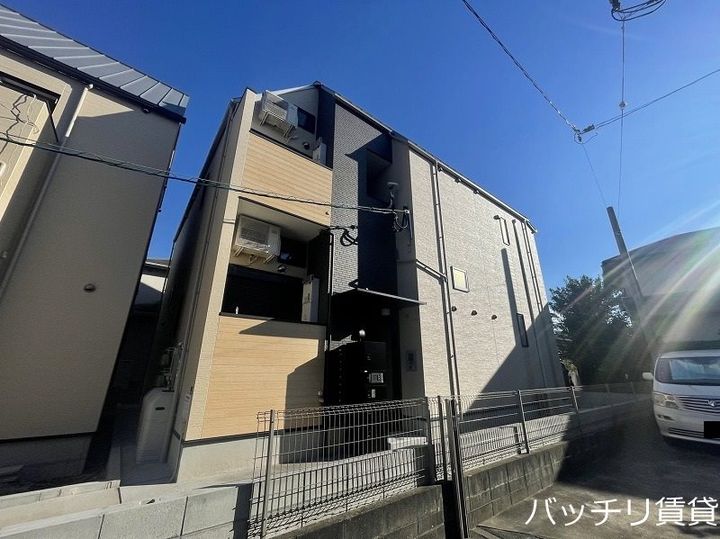 福岡県福岡市早良区賀茂1丁目の賃貸アパートの外観