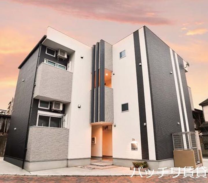 福岡県福岡市西区壱岐団地の賃貸アパートの外観