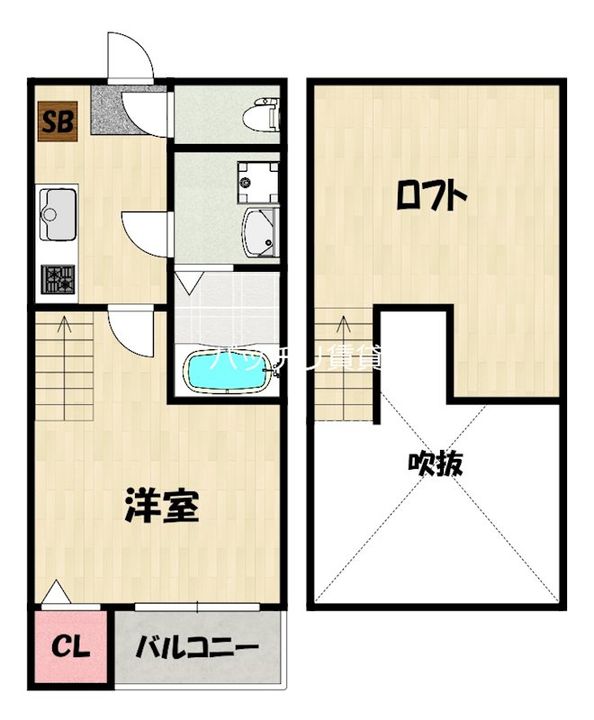 ハーモニーテラス香椎駅東IVの間取り