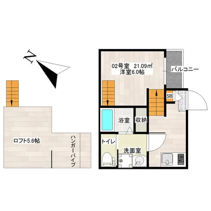 クオーレ博多の間取り