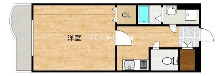 CAVANA天神の間取り