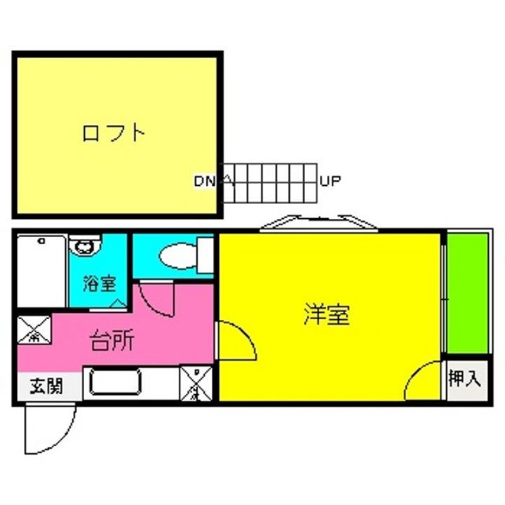 フレンドリー井尻の間取り