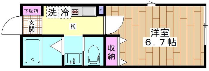 G.FlapVIIIの間取り