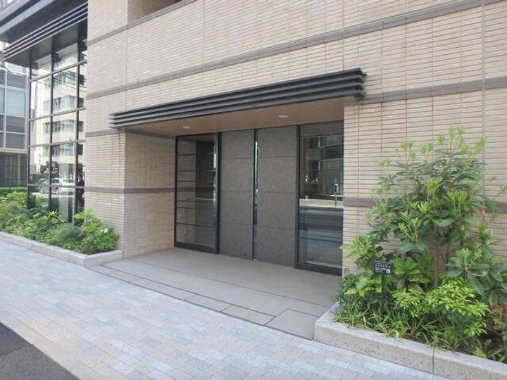 ザ・パークハウス日本橋大伝馬町の玄関