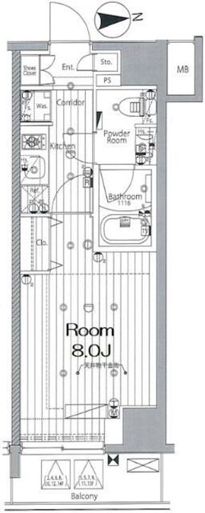 メイクスデザイン森下の間取り