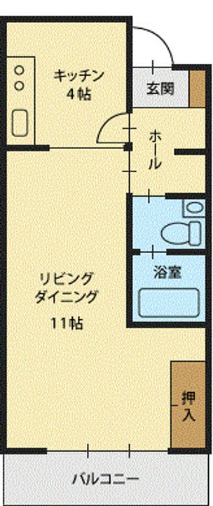 長野MKビル302の間取り